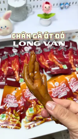 Chân gà ăn liền thì nhiều nhưng để vừa ngon vừa chất lượng mà giá vẫn ổn? Cùng tui thử chân gà ớt đỏ Long vân xem có ngon bổ rẻ như lời đồn ko nha #minhlaanh0410 #xuhuong #review #foodreview #changaotdolongvan #changaotdo #changalongvan 