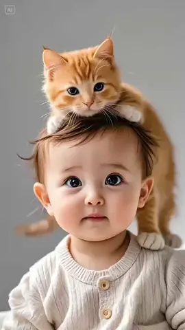 cute baby I 💕😘  #babylove #cute #funny #baby #beauty #girl #cat #catsoftiktok 