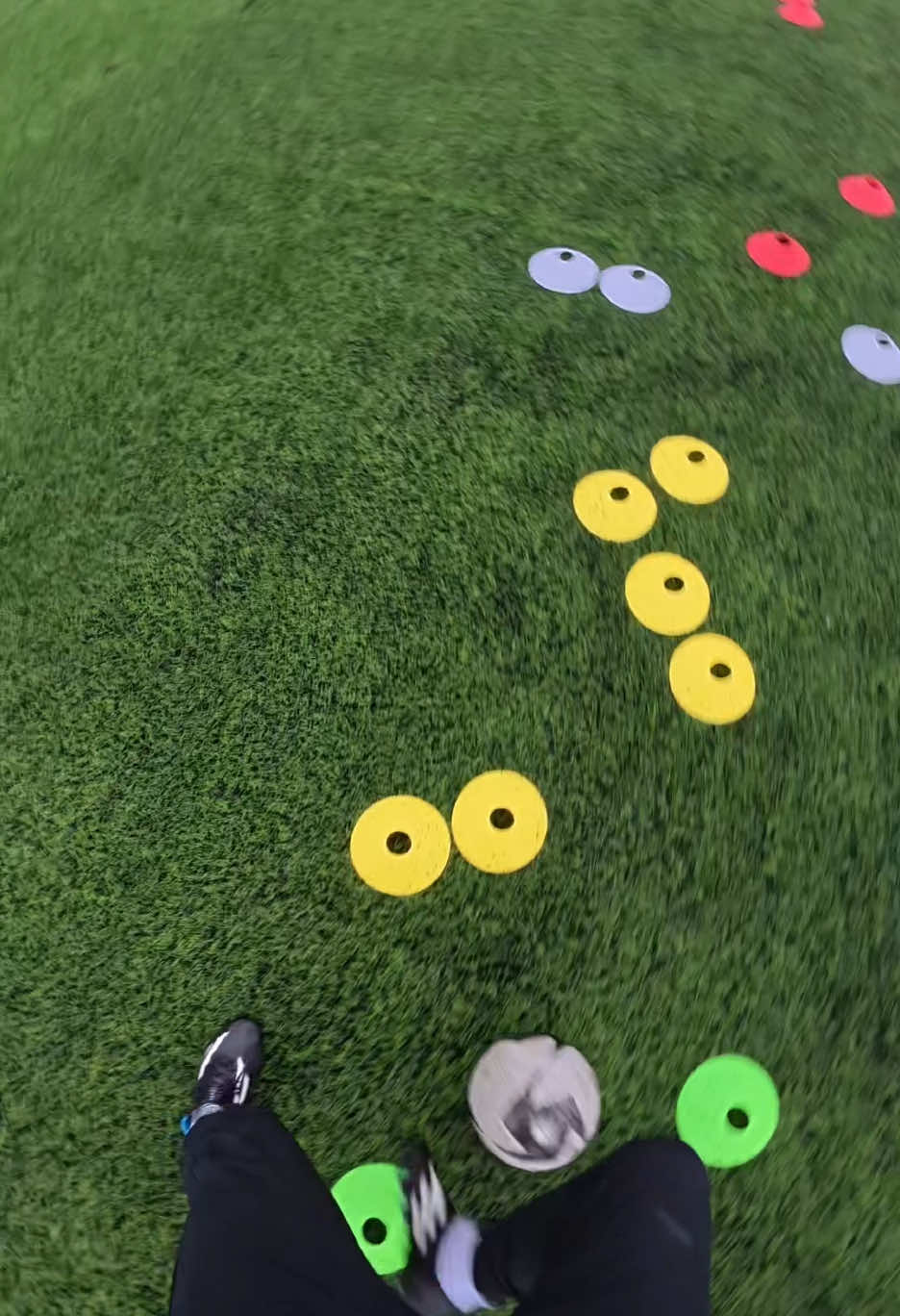INSANE footwork drill🔥to improve dribbling #skills #footballskills #footwork #soccerskills #technique #skill #football 