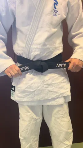 Special belt knot..🥋🤷  #judo #jjb #noeud #knot #blackbelt #tutorial #special 