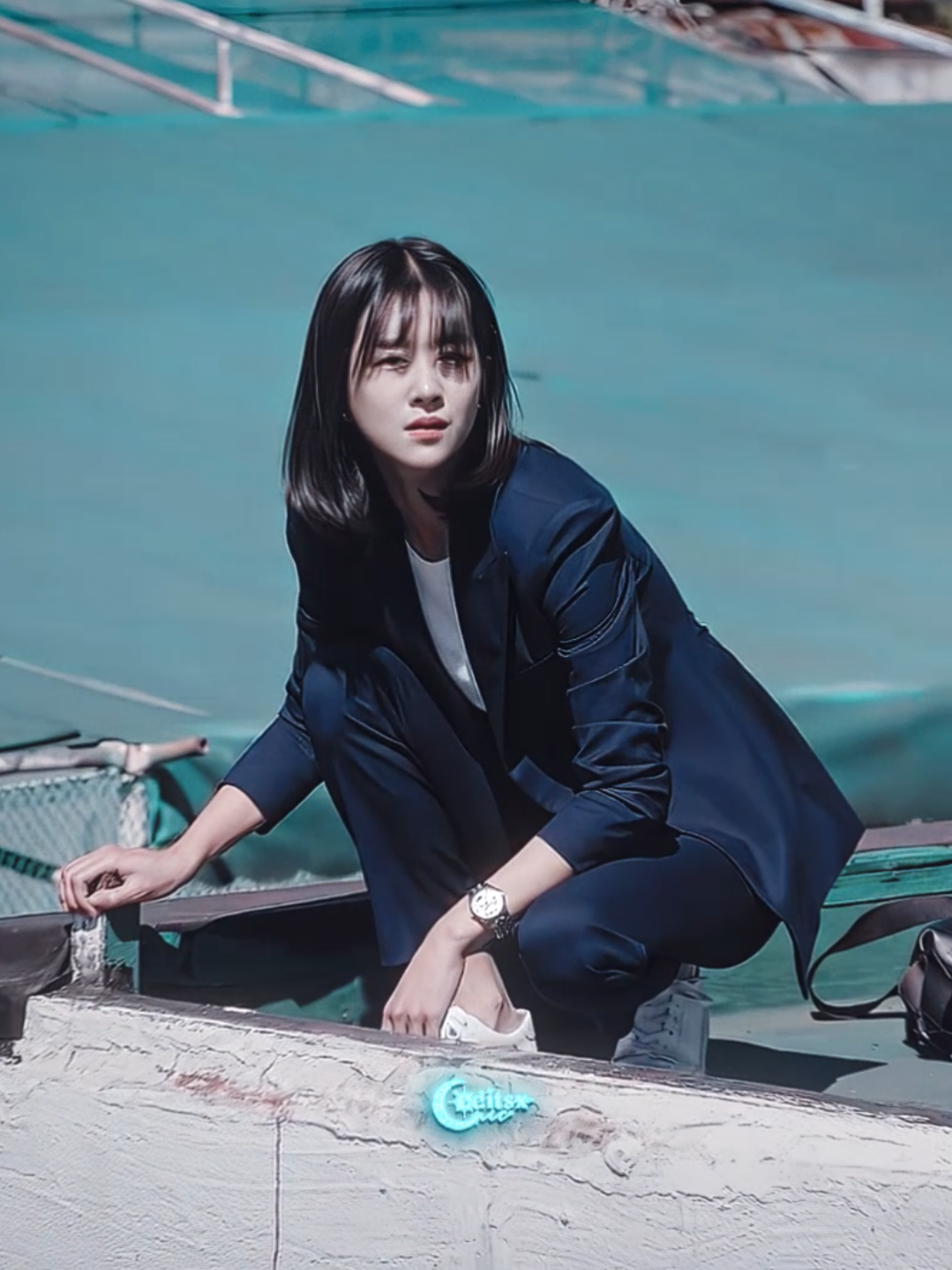 her vibe is to punch men, DIVA.  cc: neptune (link in my bio scp: me #lawlesslawyer #lawlesslawyeredit #hajaeyi #jaeyi #徐睿知 #서예지 #seoyeji #fyp #yeaji #editsxnic #seoyeaji 