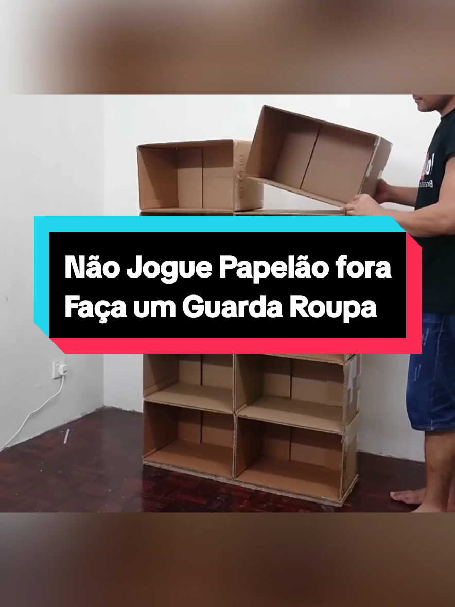 O Papelão Salvou o Dia 🎁  #facavocemesmo #decoracao #reforma #construcao #minhacasa #ideiascriativas #artesanato 