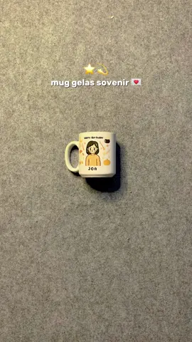 cocok bgt buat minum teh dan ngopi ☺️ #mug #gelasmug #mugsouvenir #rekomendasikado #mugkeramik #fy 