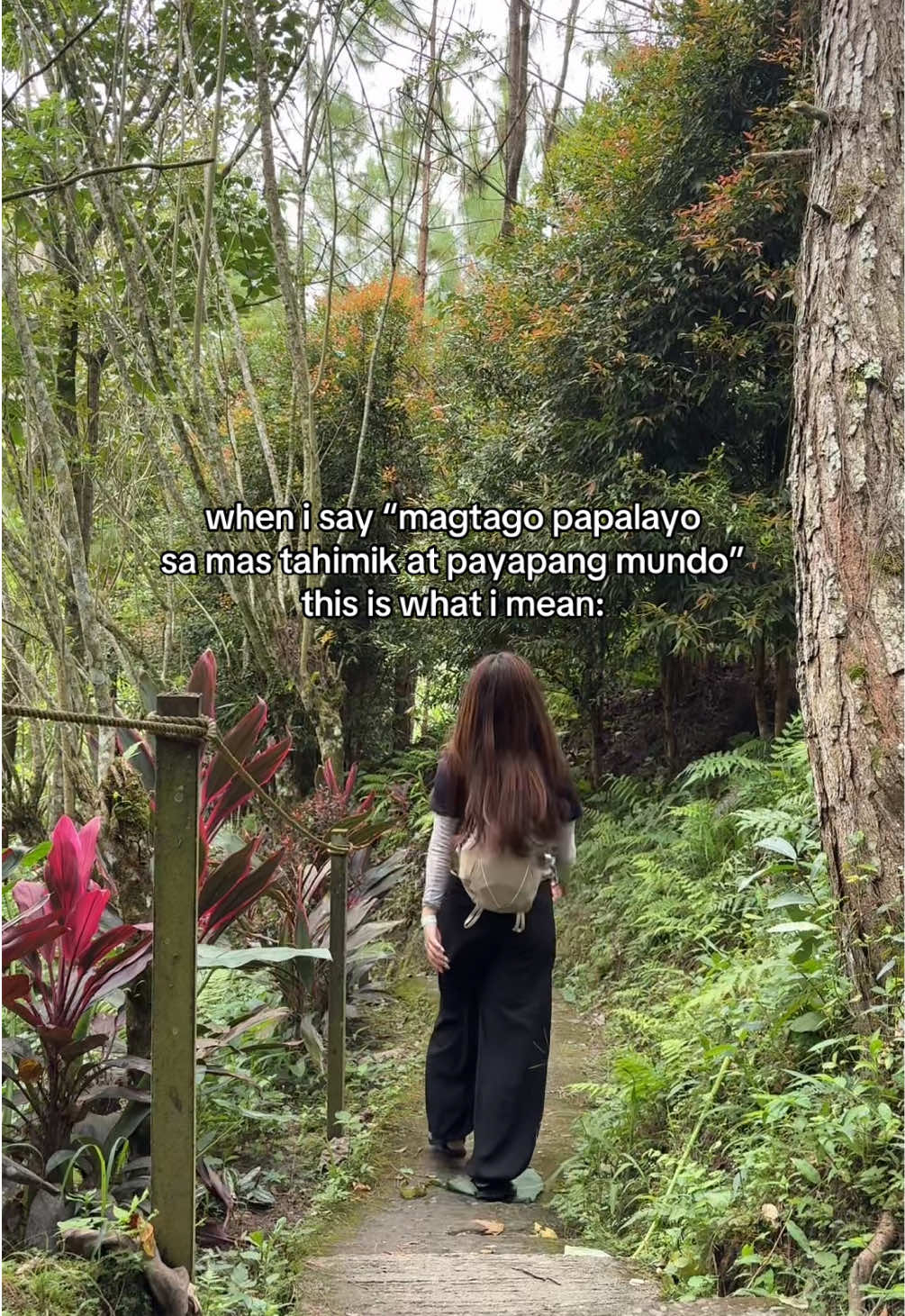 tara, takasan na natin ang mundo?  #Hiking #trekking #mountaineering #nature #fyp 