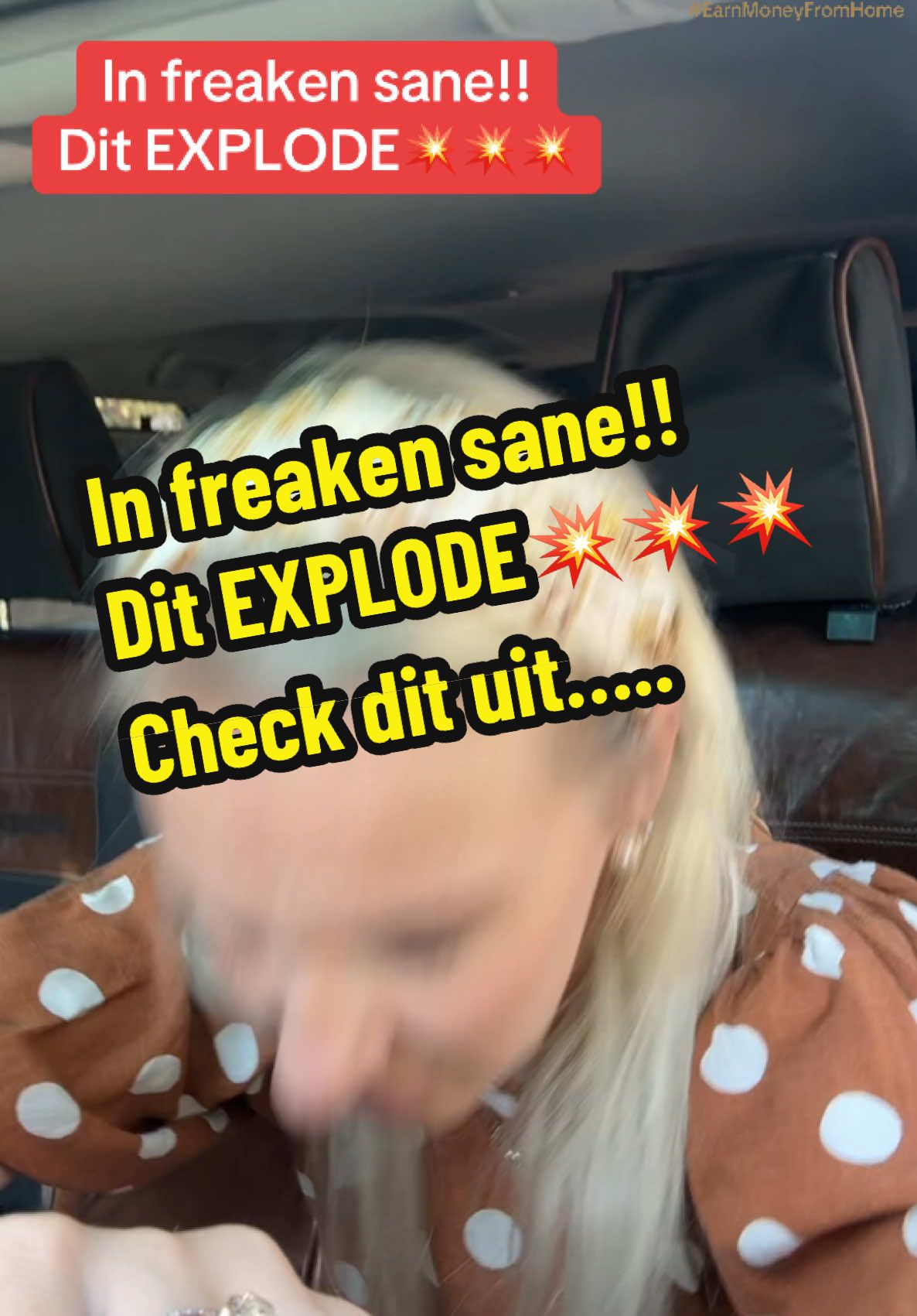 In freaken sane!! Dit EXPLODE💥💥💥 Comment”JA” #MoneyFromHomeJobs #remotejobsonline #MoneyFromHome #MakeExtraMoneyFromHome #EarnMoneyOnlineFromHome #EarnMoneyFromHome