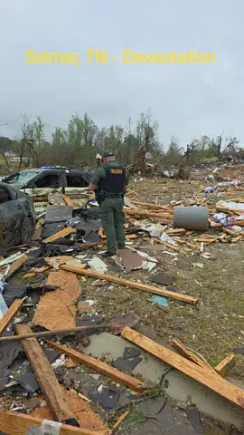 Selmer, TN tornadoe - devastation! #tornadoes #selmer #tennessee