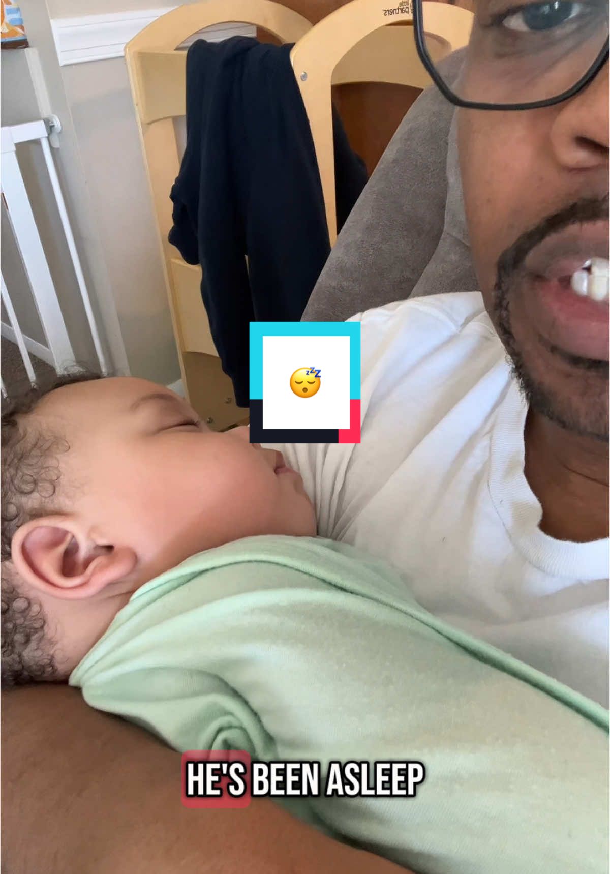 Tethered Parenting 😮‍💨 #dadsoftiktok #sleeptraining #newrules #solodad 