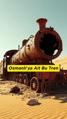 Çölde Ki Osmanlı Treni. #İnfosel203 #keşfet #kesfet #keşfetteyizzz #tarih #bilim #felsefe #hikaye #kültür #genelkültür 