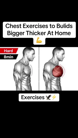 Chest Exercises to Bulids Bigger Thicker At Home 💪 #chest #workout #athome #chestworkout #Fitness #muscle 