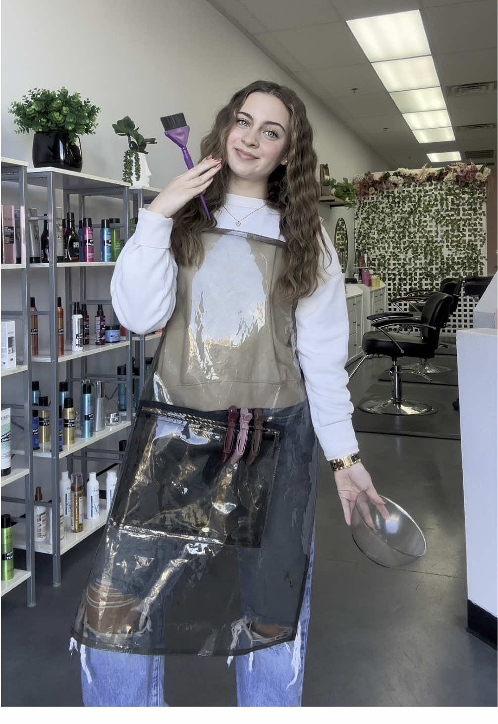 grwm hairstylist edition🩷 #hairstylist #grwm #hairsalon #haircare #getreadywithme #hairstyle #hair #outfit 