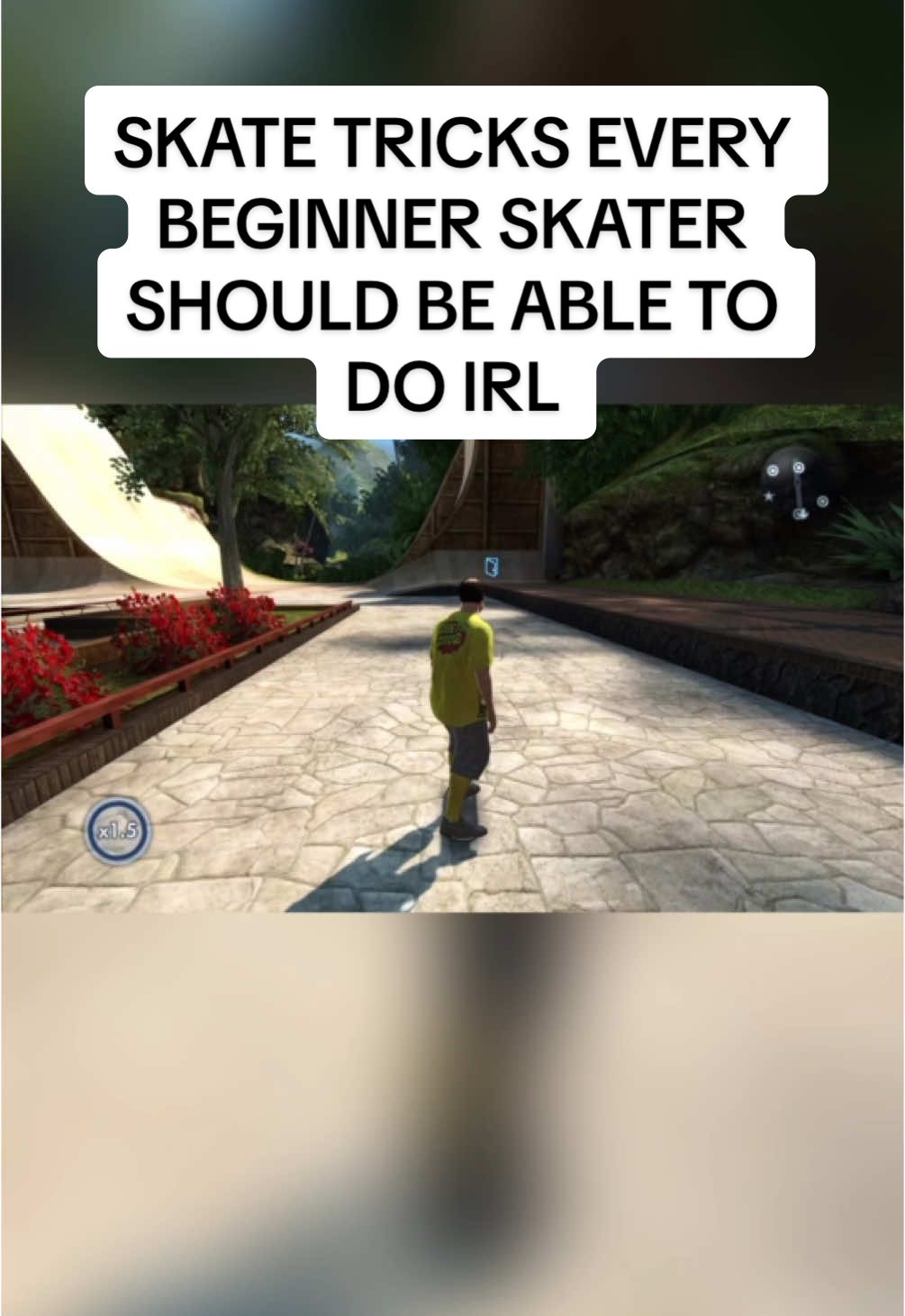 Skate tricks every beginner skater should be able to do in real life #skate #skateboard #skate3 #skating #fyp #foryou #foryoupage #CapCut 
