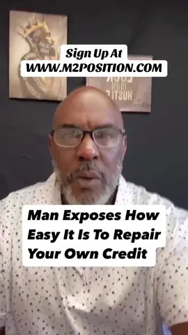 I HAVE THE SOLUTION TO YOUR BAD CREDIT PROBLEM AND CAN PUT SOME BREAD IN YOUR POCKETS  Sign Up at www.m2position.com                   Alright, let's get real for a second. If you're struggling with bad credit, it can feel like you're constantly getting hit with higher interest rates, denied for loans, or just stuck. But it doesn't have to be that way—and that's where M2 Position comes in. Take Control of Your Credit: M2 Position puts the power back in YOUR hands. You don't need to rely on shady credit repair companies making empty promises. With M2 Position, you're in control of the dispute process and can challenge negative items directly.           #credit #creditrepair #financialfreedom #financialliteracy #generationalwealthbuilding #businessfunding #entrepreneur #SmallBusiness #businessowner #creditscore #business 