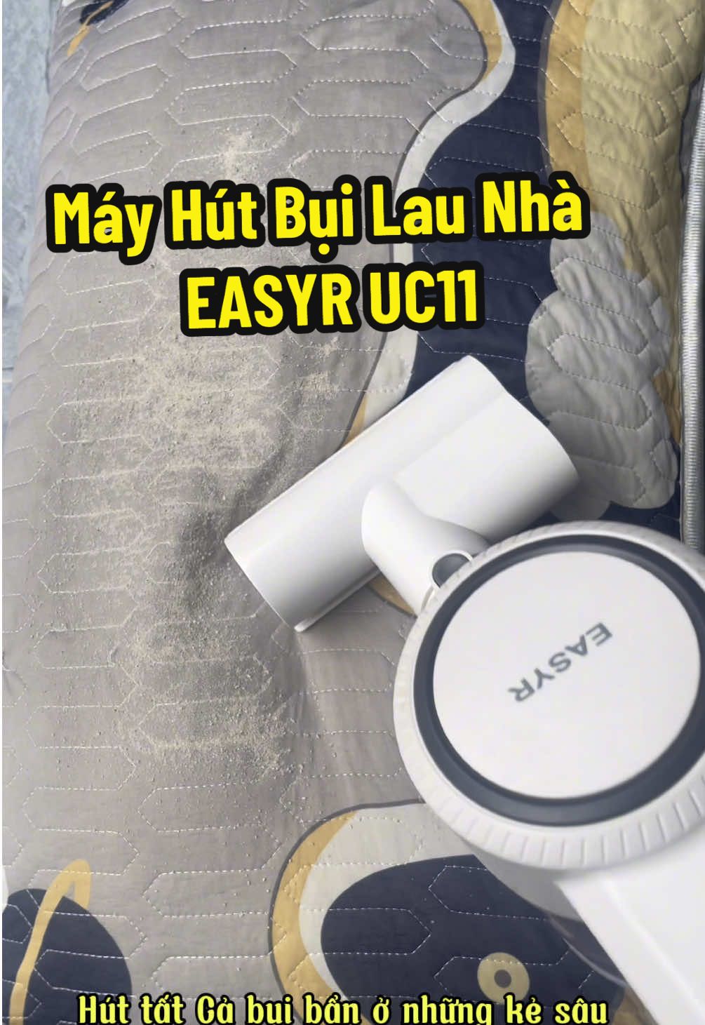 Hút bụi lau nhà cực thuận tiện khi sử dụng EASYR UC11 #easyr #uc11 #hutbuigiuongnem #mayhutbuicoday #mayhutbuilaunha 