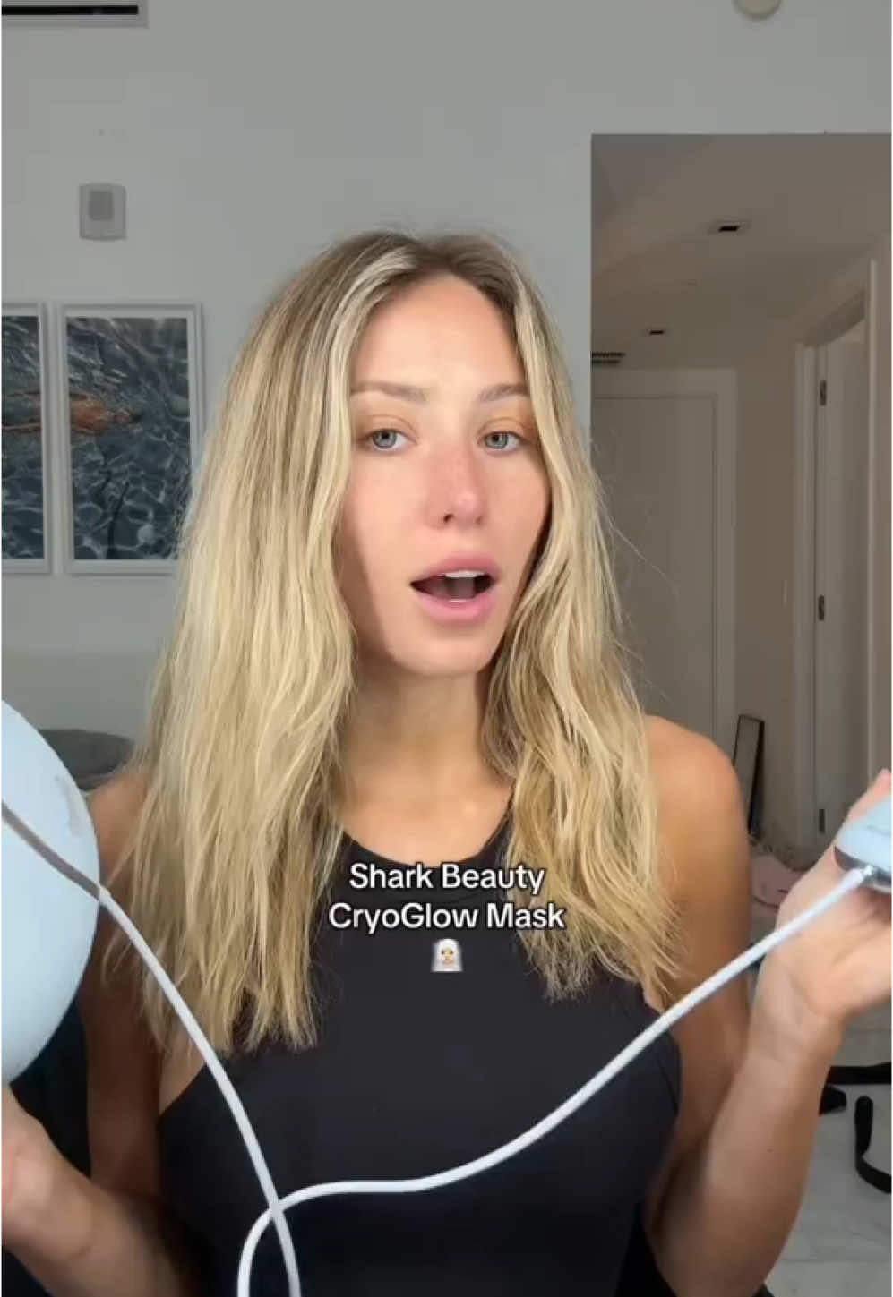CryoGlow is @Alix Earle approved. 🧊✔️ #SharkBeauty #SharkCryoGlow #skincare #alixearle #skincareroutine 