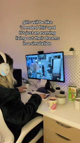 not forgetting the snacks #gamer #GamerGirl #cosygamer #inzoi #sims #gaming #pcgamer #gamingmemes #girlgamers