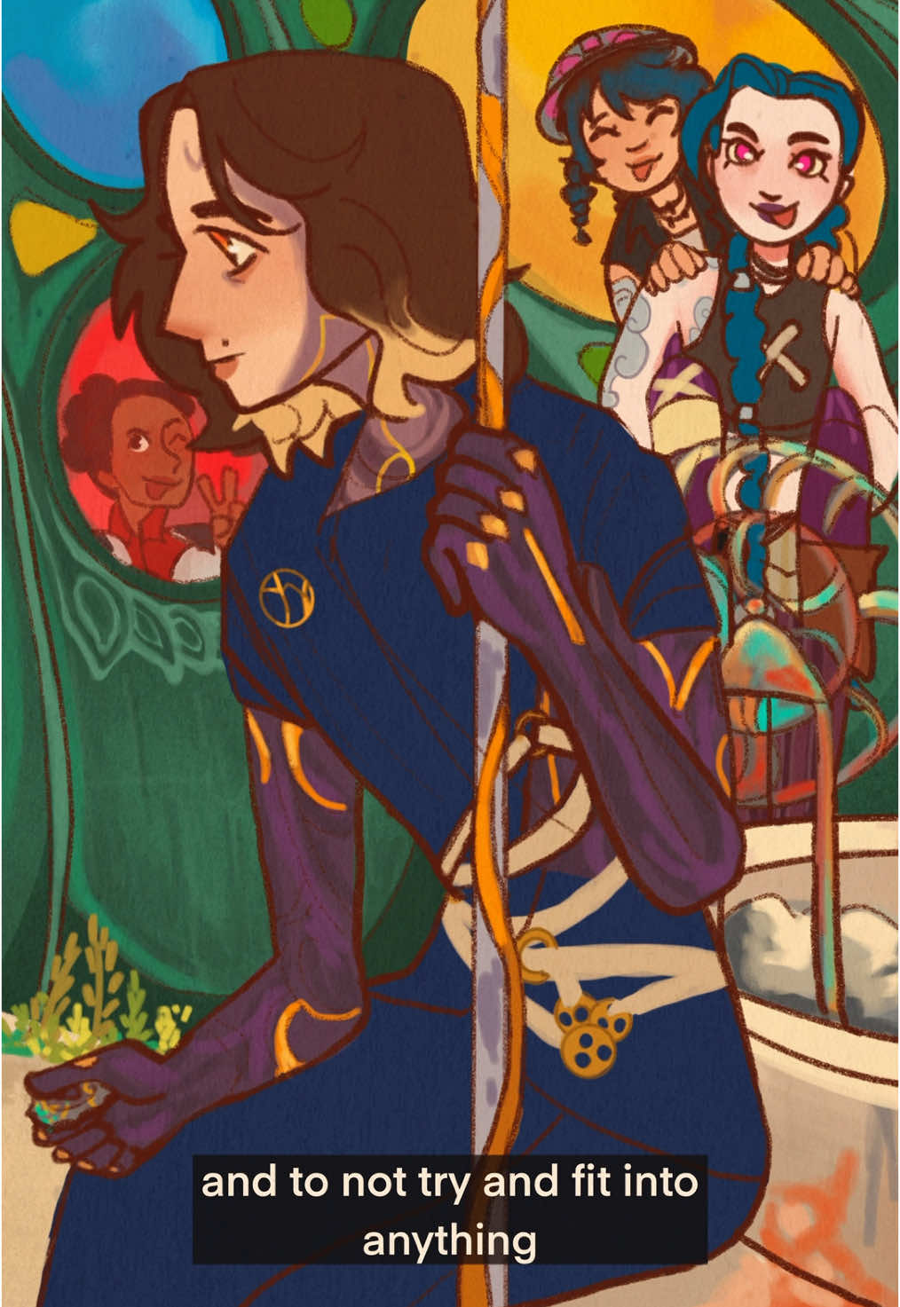 Behind the scenes 🎬 Actors au we love you 🗣️❗️ #jayvik #viktorarcane #jaycetalis #jinxarcane #viarcane #ishaarcane #arcane #arcaneseason2 