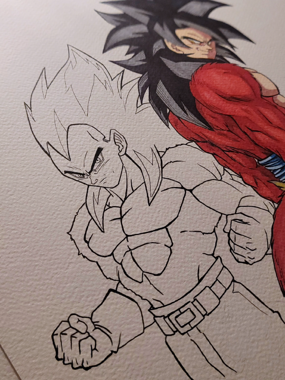 Drawing 🔴 Vegeta ssj4 🔴 from DragonBall GT  . . . . . . . . . . . . . . . . . . . . . . . . . . . . . . #dragonball #dragonballz #anime #dragonballsuper #goku #dbz #vegeta #manga #dragonballgt #dbs #naruto #gohan #onepiece #supersaiyan #ssj #db #broly #art #otaku #dbgt #trunks #songoku #saiyan #gogeta #dragonballheroes #animeart #bulma #drawing #narutoshippuden #myheroacademia 