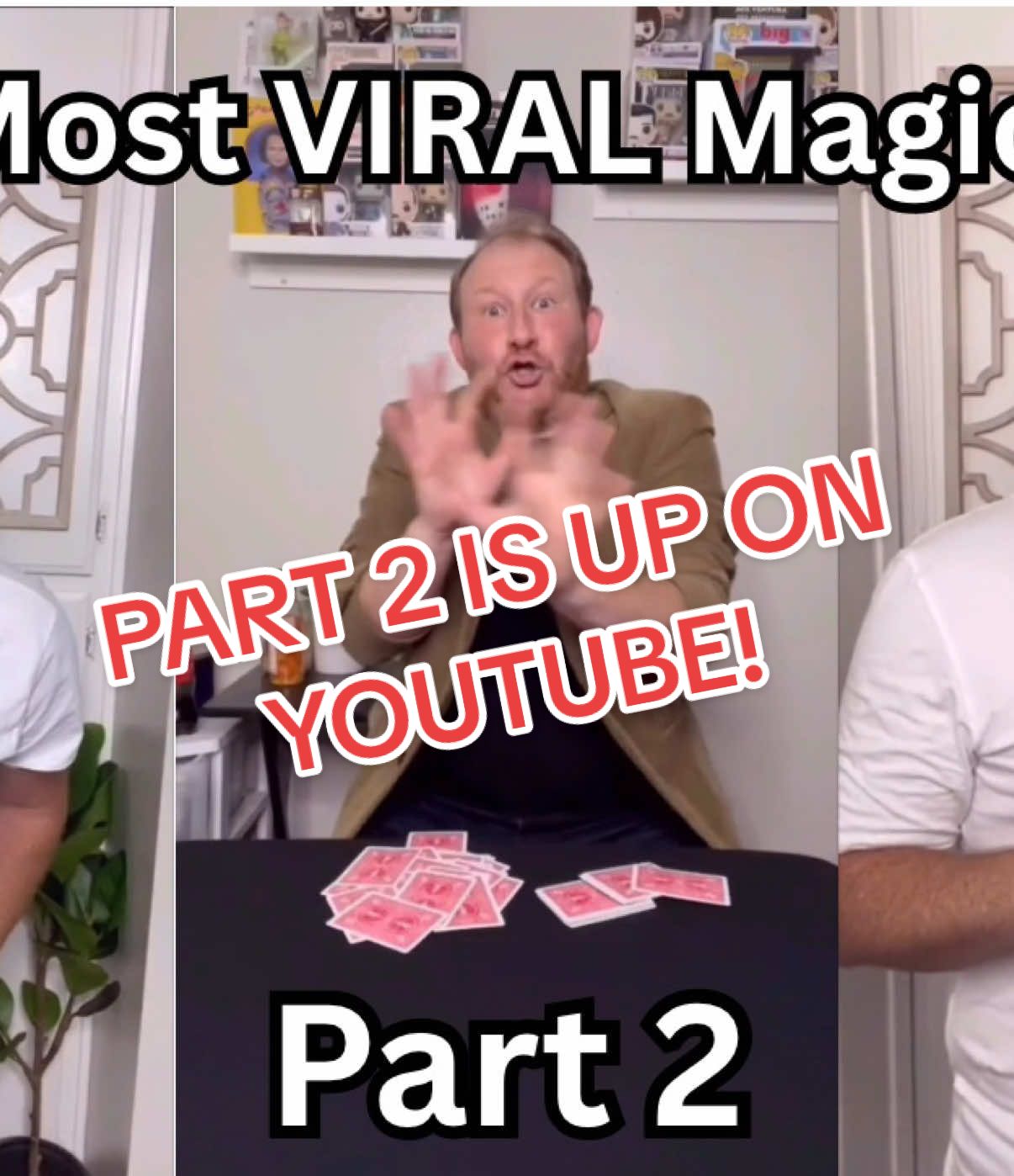 Go to my YouTube channel ​⁠ and watch most Viral Magic Part 2! 