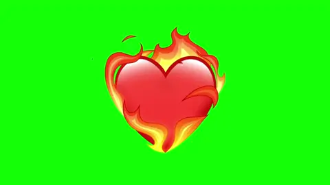 Red Heart with fire and burning effect on green screen. 3D animation. Video effect for valentine’s day and wedding, green screen (EXCLUSIVE — COPYRIGHT FREE) #greenscreenvideo #copyrightfree 