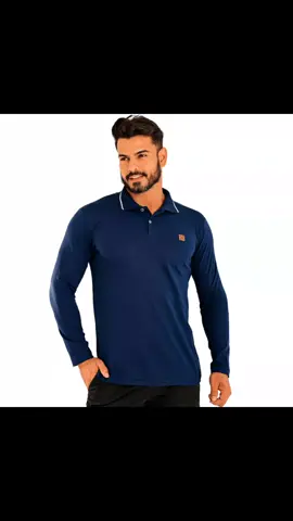 Camiseta Masculina Manga Comprida com Gola Top Malha 100% Algodão Tamanho Plus Size Tipo Polo por R$39,50.  Compre na Shopee agora!  https://s.shopee.com.br/AA3YXvKpxf #choice #barato #conforto #moda #roupasmasculinas #golapolo #camiseta 