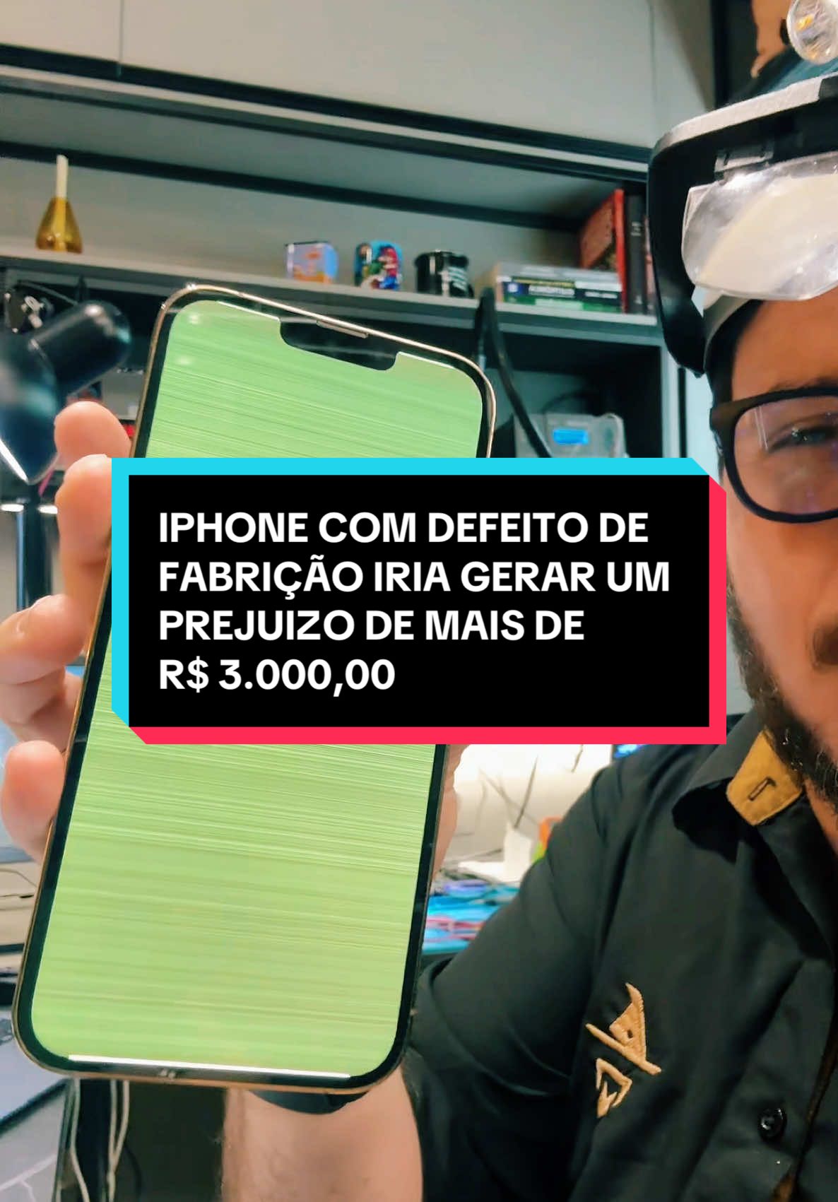 iPhone com defeito de fabricação #apple #fypシ゚ #iphonerepair #fyp #defeito #iphone #condenado 