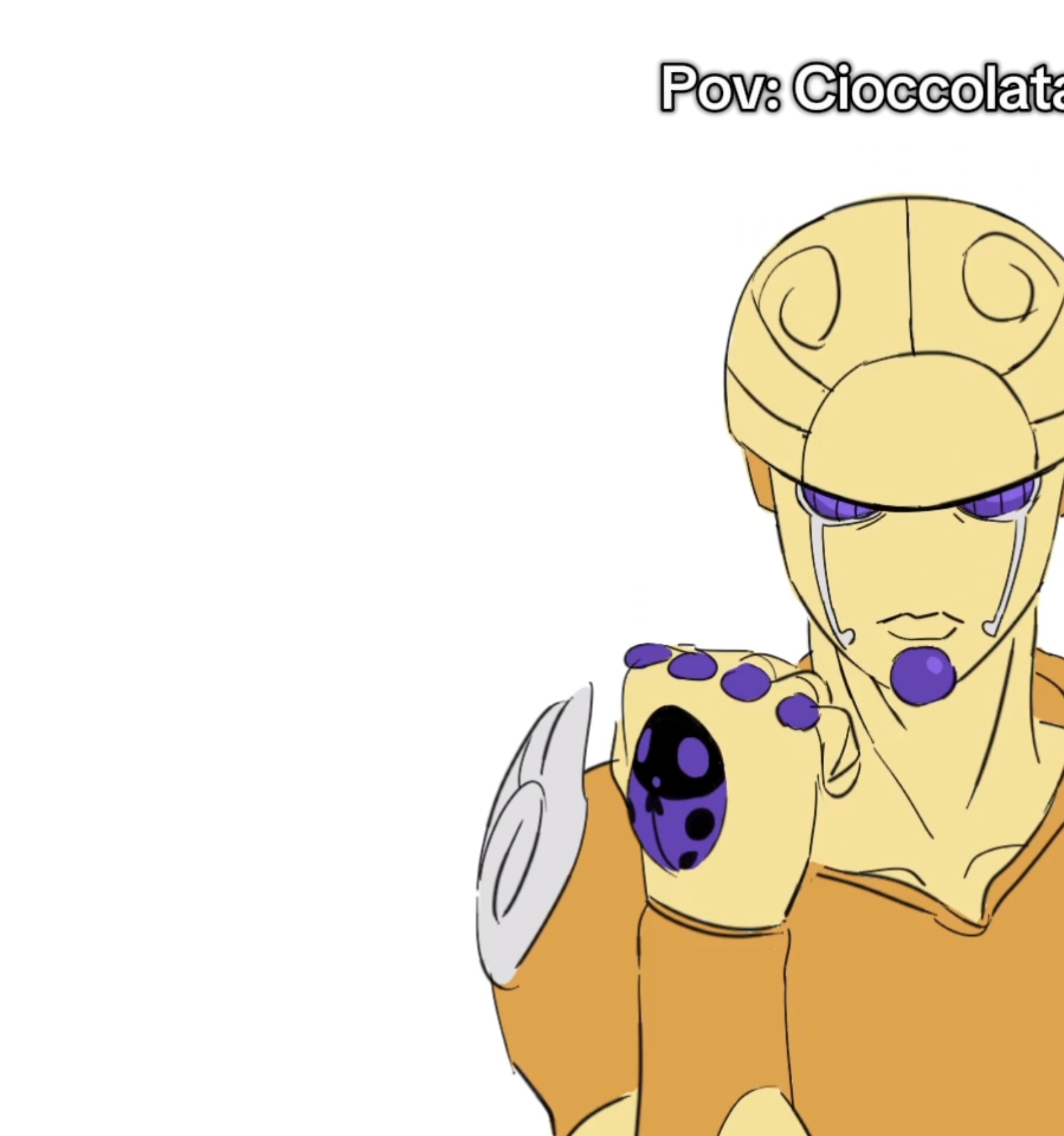 Pov: Cioccolata #jojobizzareadventure #goldenexperience #animation #manga #jojopart5 #giornogiovanna #flipaclip #Anime #manga #animacion #jojo #fyp 