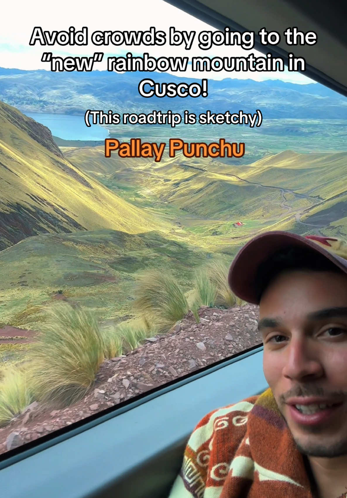 This is the “new” rainbow mountain in Cusco! No crowds in sight #solotravel #beautifuldestinations #cuscoperu 