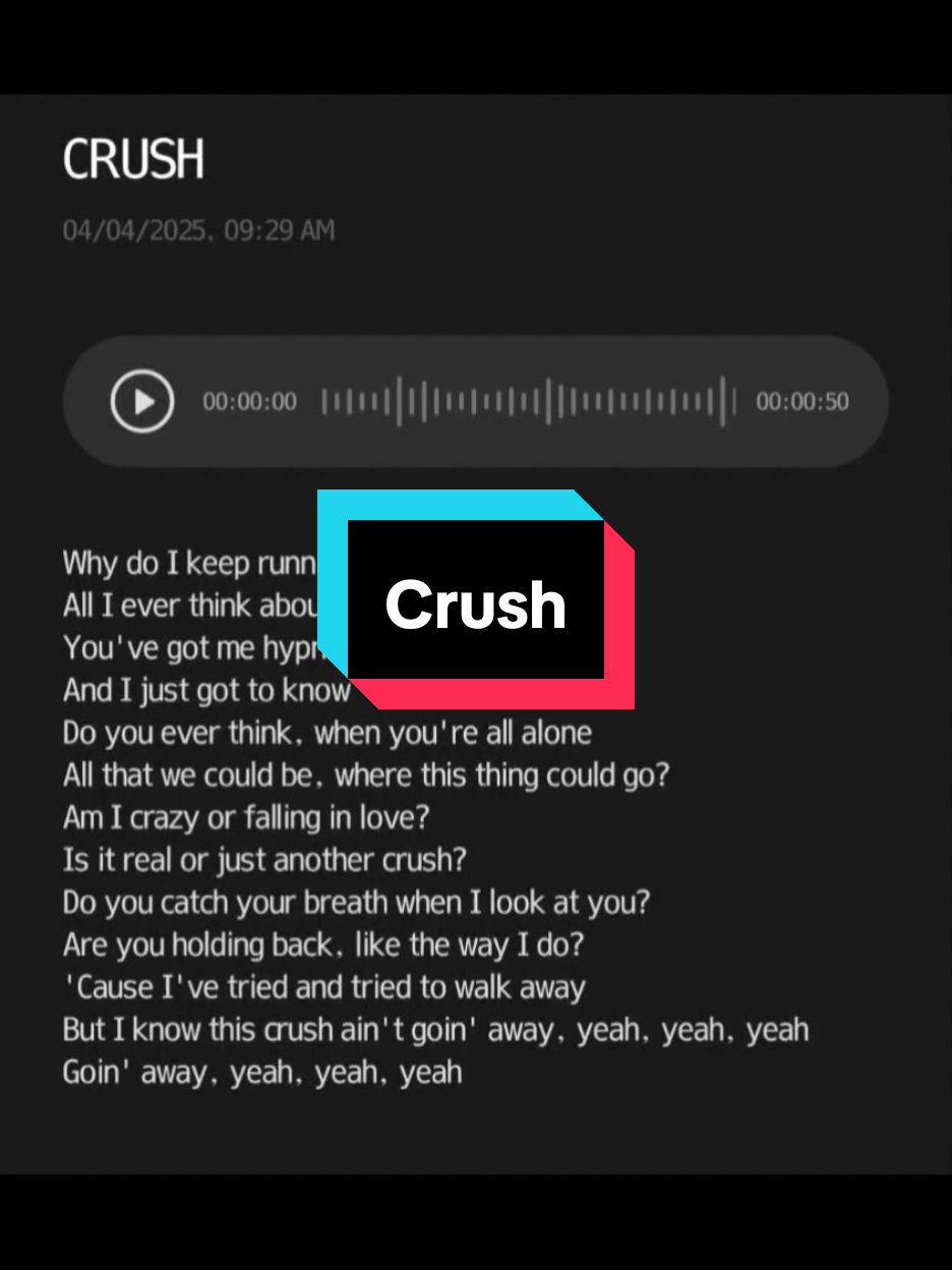 CRUSH - @davidarchie  #cover #crush #davidarchuleta #fyp #music #singing #foryou #trending #avacaakes #kiekiepay 