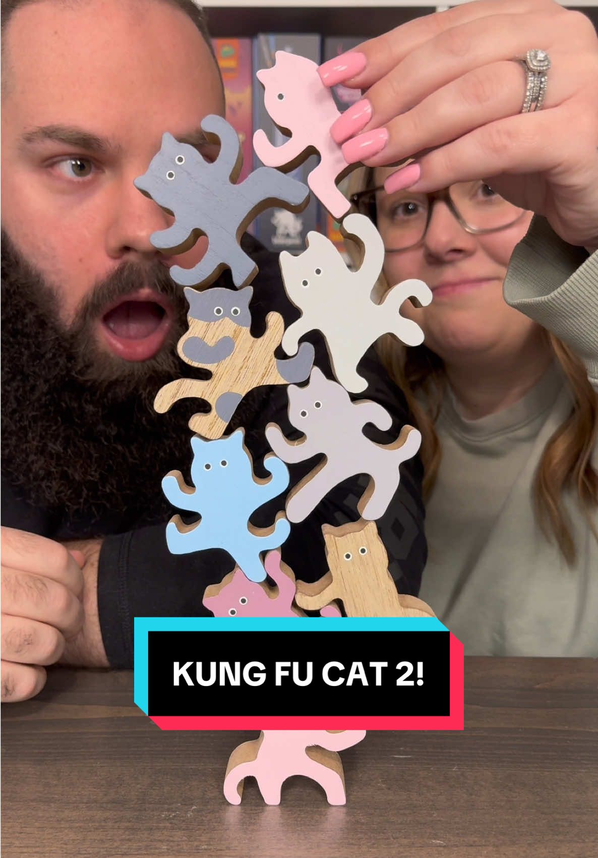 This Game Takes A VERY Steady Hand To Win! #boardgames #GameNight #couple #fun 