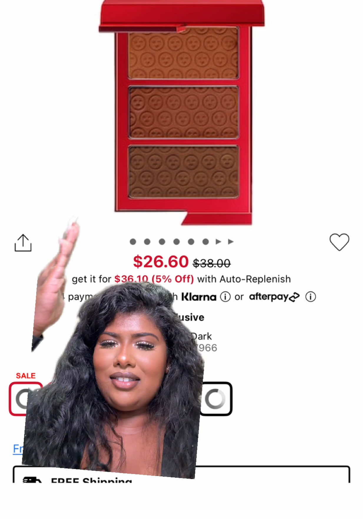 I know exactly what I like when it contour to snatching my face #sephorasalepicks 