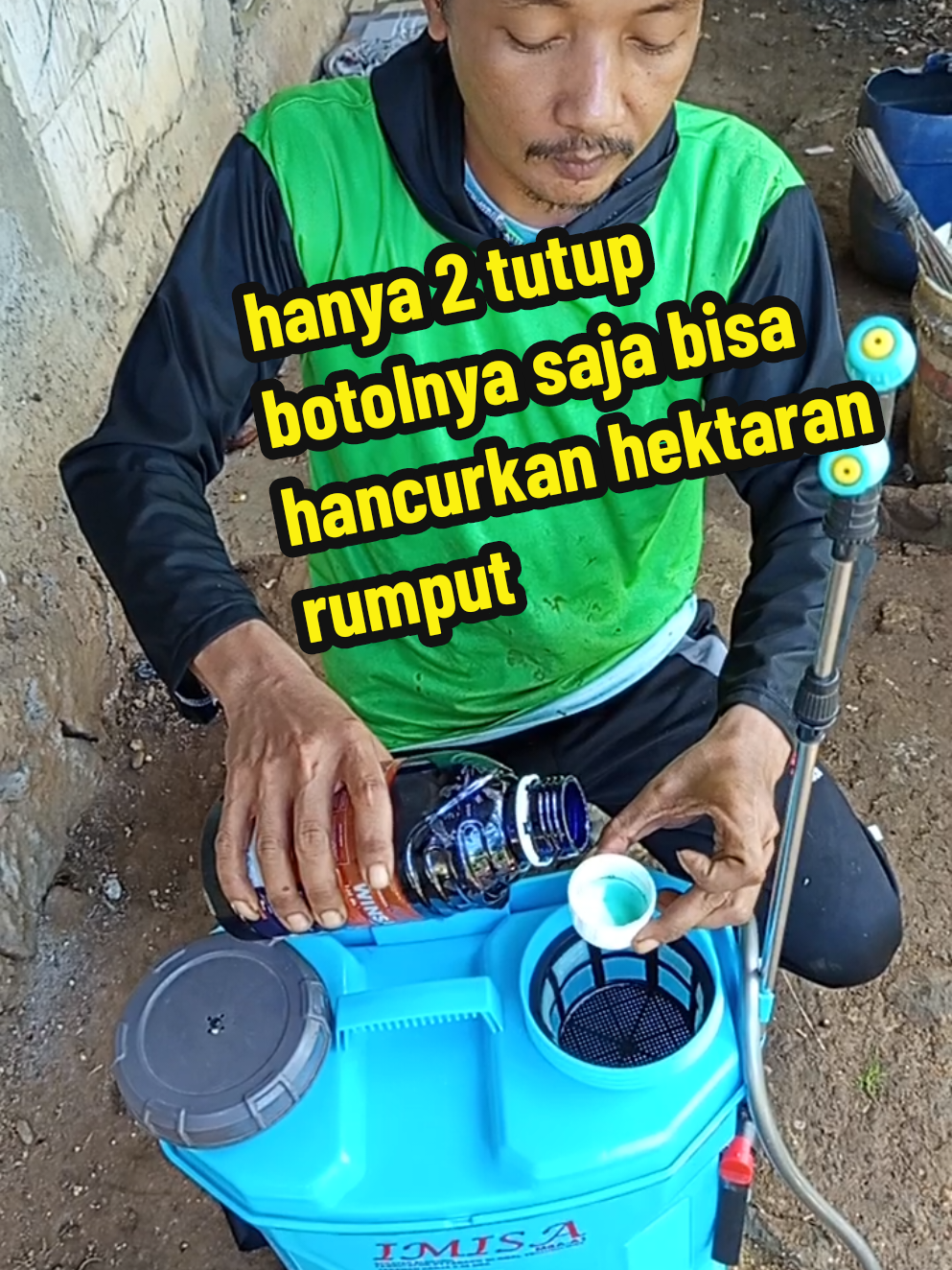 winsa 135 SL ampuh basmi segala jenis rumput dan gulma yang membandel #pembasmigulma #pembasmirumput #herbisida #winsa 