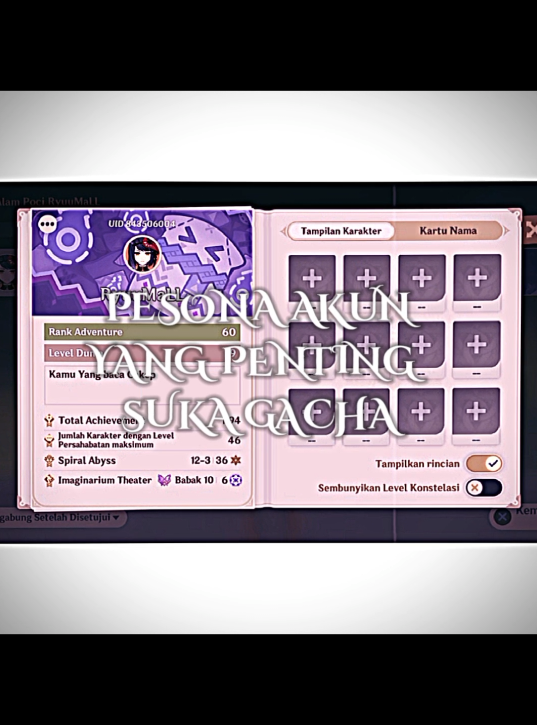 Tinggal nunggu Skirk, yang suka suka aja • • • #GenshinImpact #fypシ゚ #genshin #fyp #CapCut 