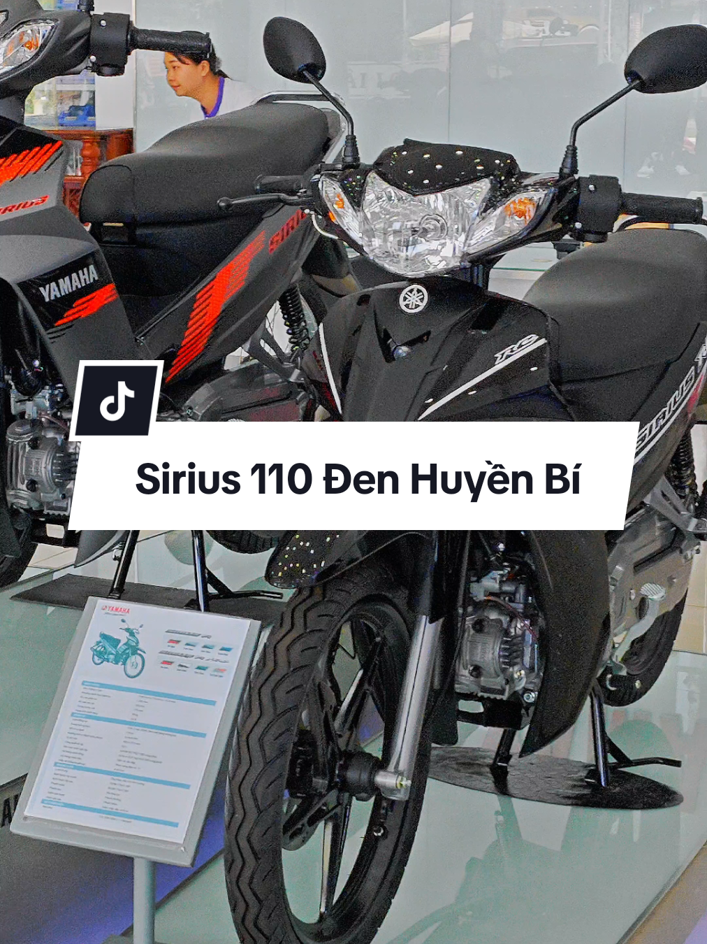 Sirius 110 Vành Đúc đen huyền bí ..🥰🥰 #caolanhdongthap #xemaychinhhang #yamahatowntailoi #sirius 