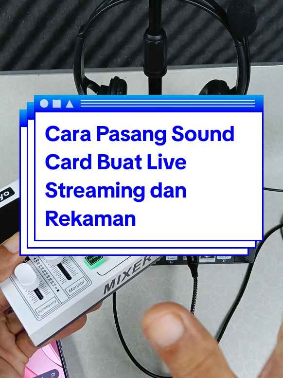 Membalas @andril2607 Cara pasang Sound Card F999 buat live streaming atau rekaman #soundcard #f999max #soundcardf999max #bonkyof999max 