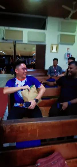 Kata-kata hari ini😂 Sakit perut jadinya bila dua org ini bergabung🤣🤣🤣 #RehearsalPerjalananSalib #FiMike #FrTilon #mcyd #mcyd2025 