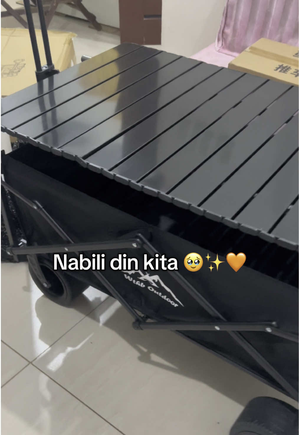 Pang negosyo at pang gala ✨🫶🏻 #wagontrolley #worththemoney #negosyofinds #wagon #trolleycart #wagontrolleywithtable 