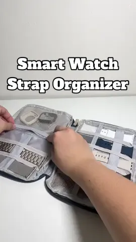 Organizer your smart watch strap with this organizer #watchstrap #organizer #watchorganizer #smartwatchstrap #applewatchstrap 