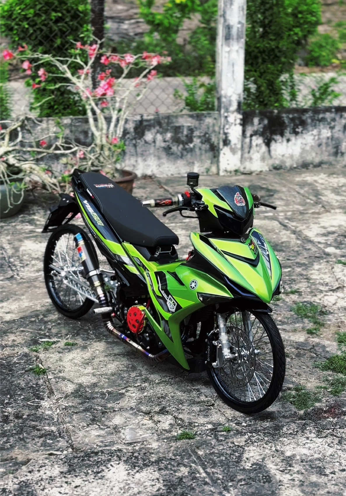 Chiếc ex màu xanhh chán quá chắc đổi màuuuu 🥶 #hoangkha71 #y15zrmalaysia #y16zrvietnam #exdangma #y16zr #ex150độkiểng #y16zrmalaysia 