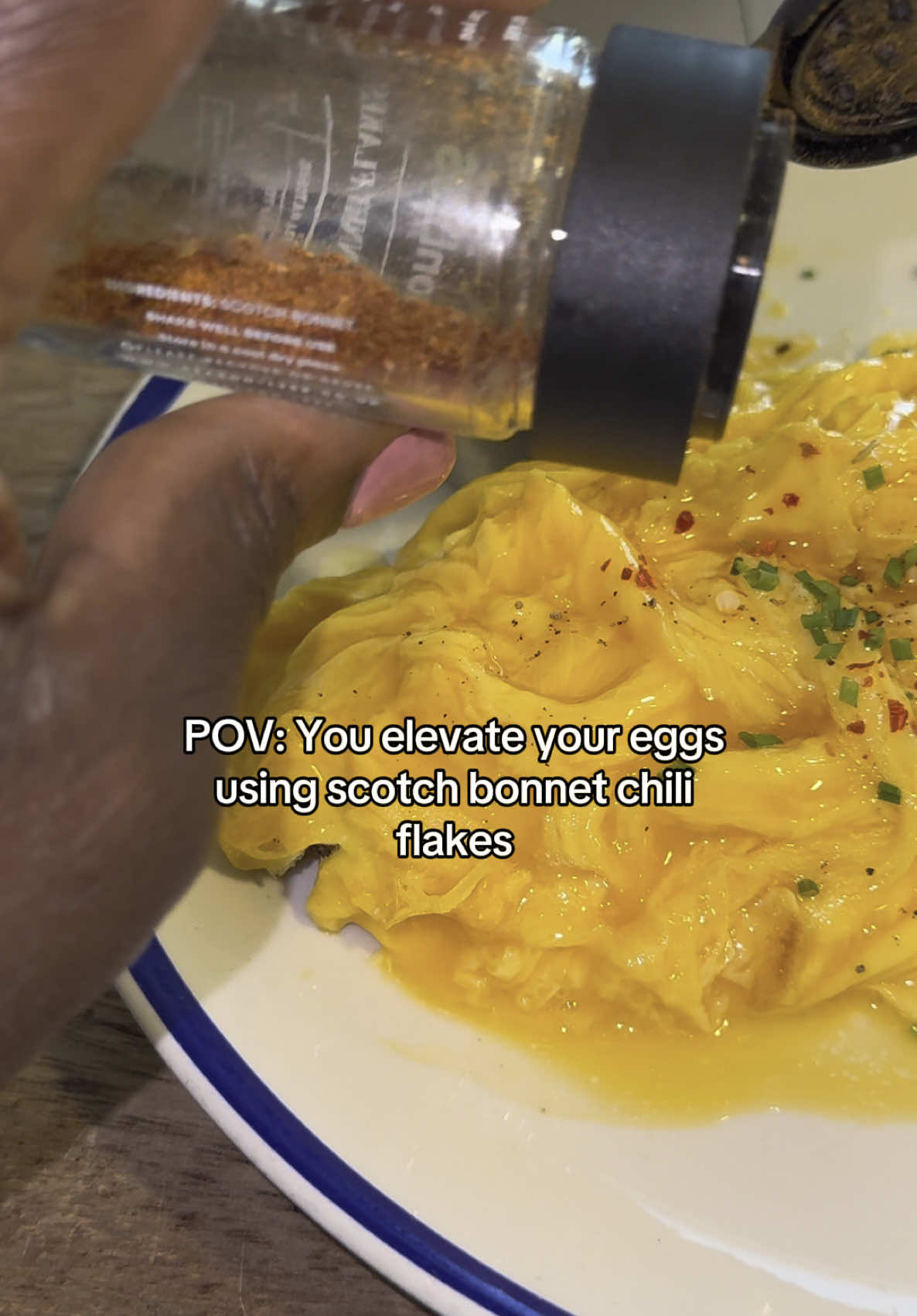 Breakfast just got better🌶️ The simplest foods deserve the best spice 🍳 Say goodbye to boring mornings forever 🌶️ #breakfast #eggtok #breakfastrecipes #scotchbonnet #chilli #chilliflakes #FoodTok #seasoning #scotchbonnet #cooking #cooktok #recipes #mealplan #easymeals