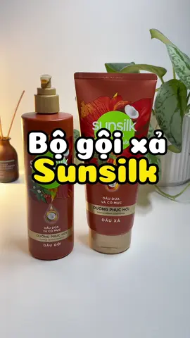 Tóc mượt như Sunsilk nè #sunsilk #combogoixaduongtoc #duongtoc #duongtocmemmuot #annieriviu 