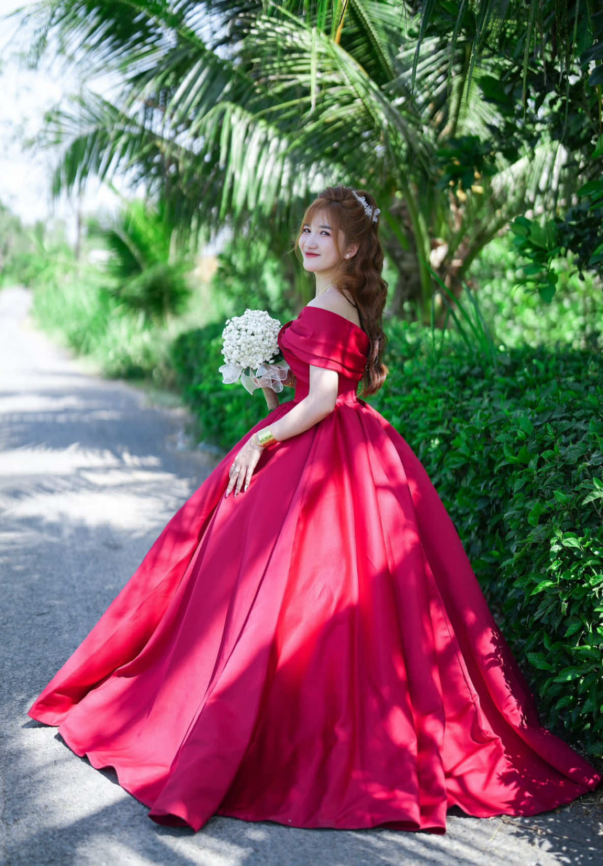 E đã sẵn sàng chỉ đợi a qua#makeupgocong #makeupcodau #xuhuongtiktok #linhuynhmakeup #đámcưới #Lìn_Huỳnh_Bridal 