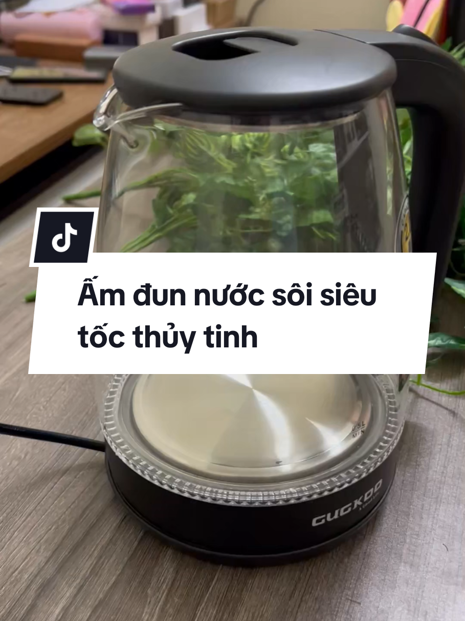 Ấm đun nước sôi siêu tốc thủy tinh 2 lít #amdunnuoc #amsieutoc #binhdunnuoc #amdunsieutoc 