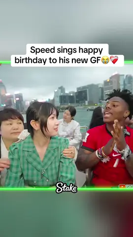 Speed sings happy bday to his new gf #Speed #ishowspeed #fyp #foryoupage #speedclips #ishowspeedclips 