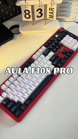 Bàn phím cơ full size Aula F108 Pro #keyboard #banphimco #meoskikab #aula #aulaf108pro 