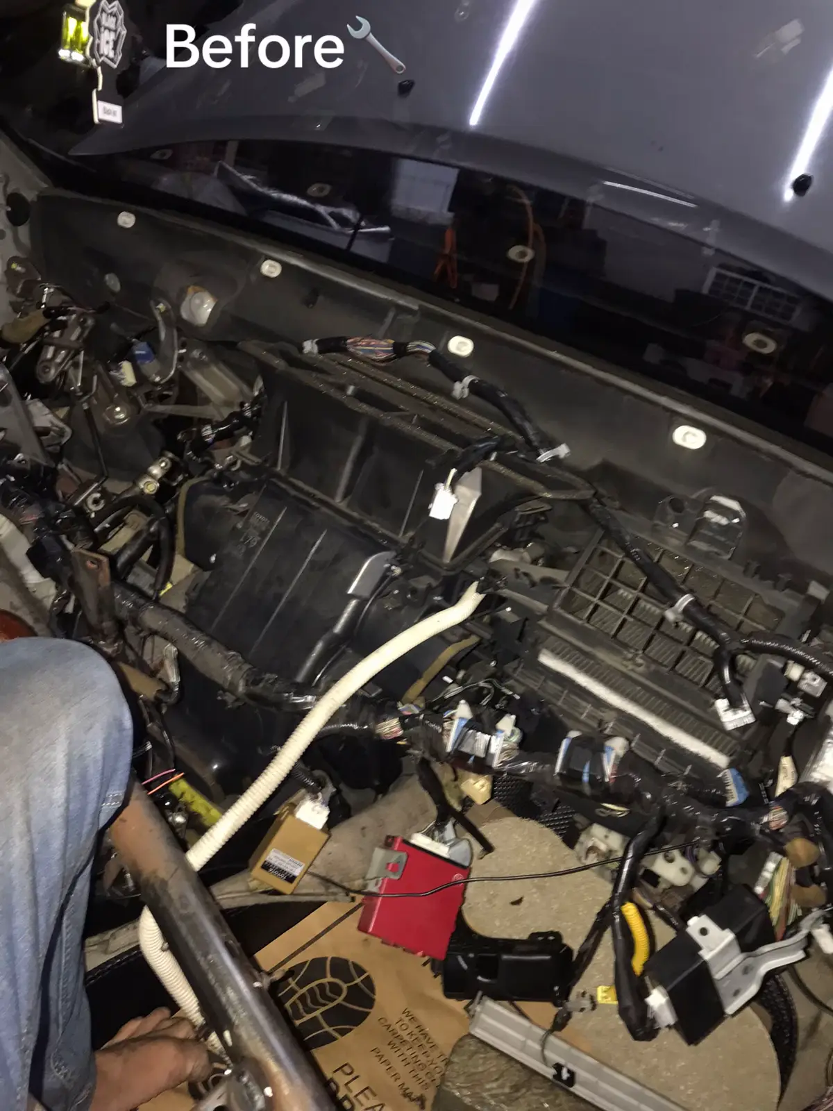 Replaced evaporator toyota camry#automotive #mechanic at 