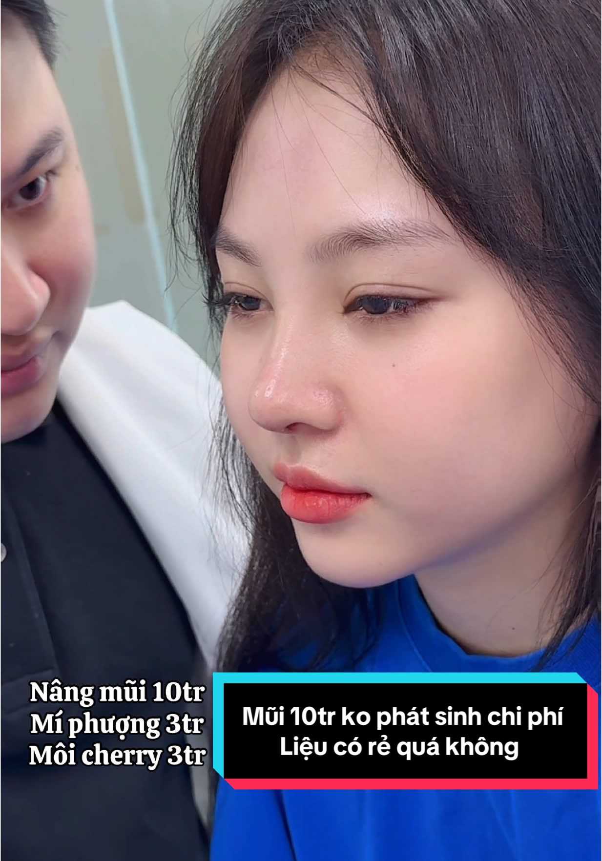 Mũi 10tr liệu có rẻ quá không #xuhuong #LearnOnTikTok #nangmui #nangmuisline #nangmuiphongthuy #nangmuicautruc 