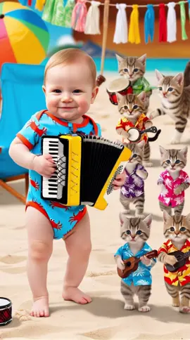 Happy Friday with dancing babies and dancing  kitties #gatos #bailando #cat #feliz #catlover #aicommunity #ia #foryoupage❤️❤️ #paratiiiiiiiiiiiiiiiiiiiiiiiiiiiiiii #fyp #kittiesoftiktok #happy #aicreation #catsoftiktok #happydance #ia 