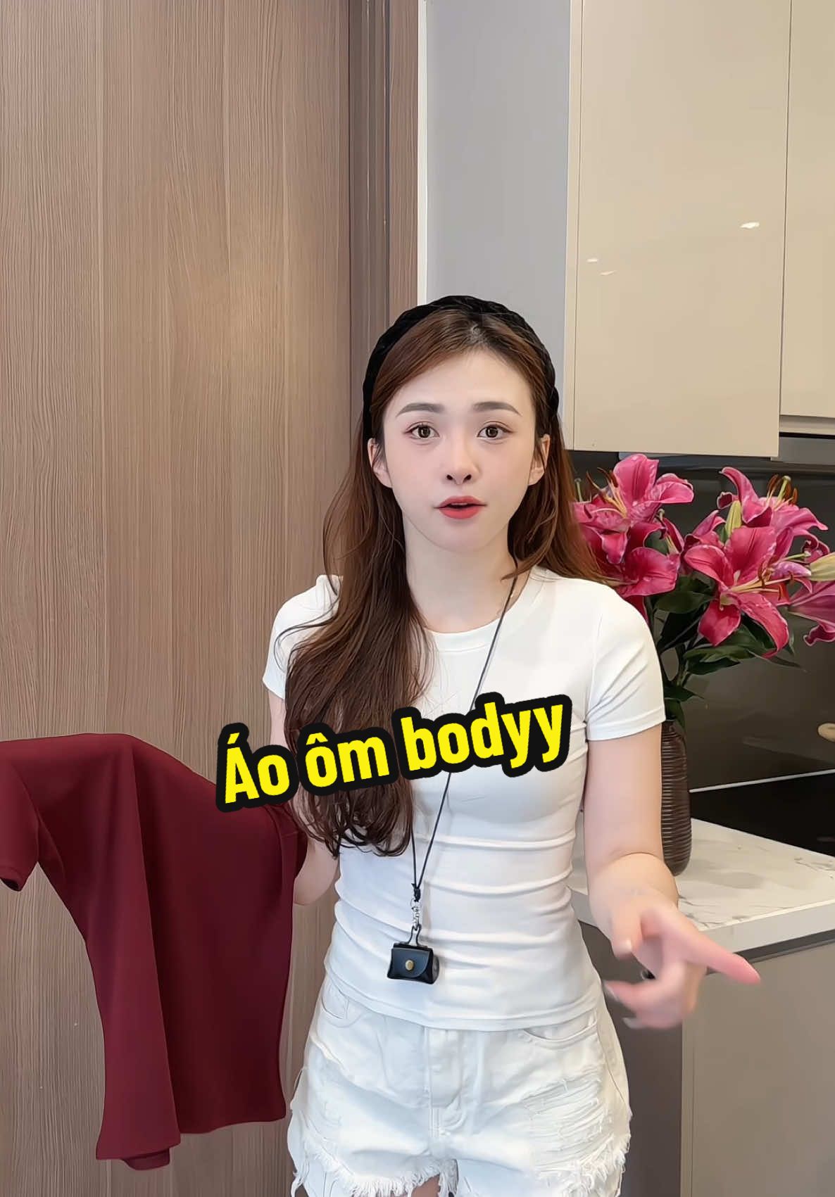 Áo Thun Cotton Cộc Tay Cổ Tròn