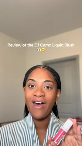Am I a liquid blush girly now?! 👀😬 The Camo Liquid Blush from @elfcosmetics will definitely be in my line up for the spring😍✨ I’m in the shade “Cheeky Lychee.” Are you on the liquid blush train yet?!  ——— #makeup #makeuptutorial #blush #review #beauty #beautyobsessed #elf #elfcosmetics #contentcreator #creatorsearchinsights #ugc #fyp 