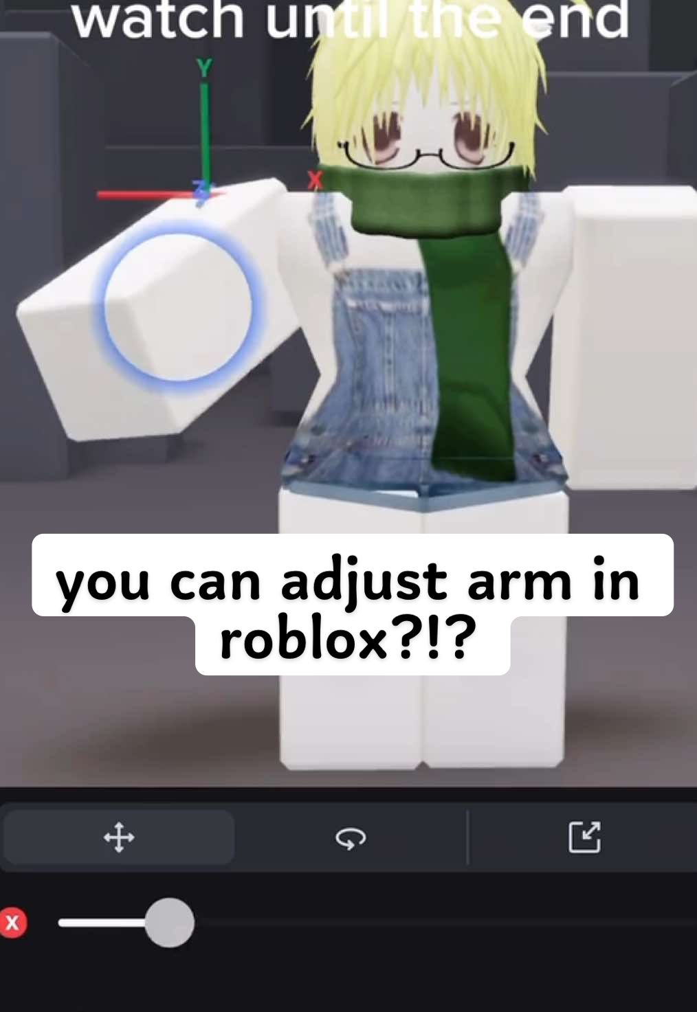 roblox accsesories adjustment is so cool !! #fyp #roblox 
